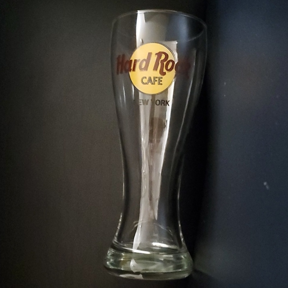 Hard Rock‎ Cafe New York Logo Pint Glass